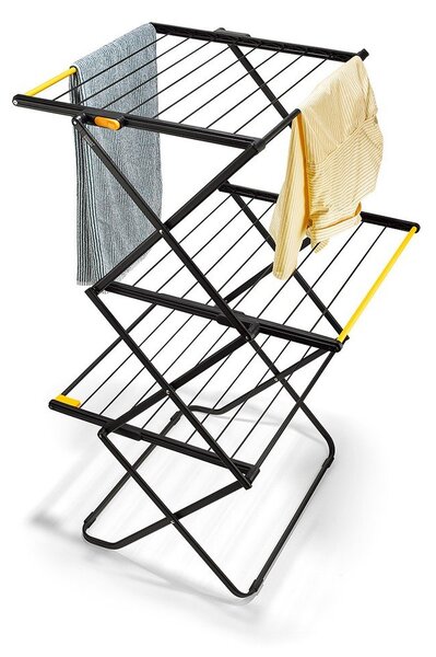 Uscător de rufe negru 16 m AirFrame – Joseph Joseph