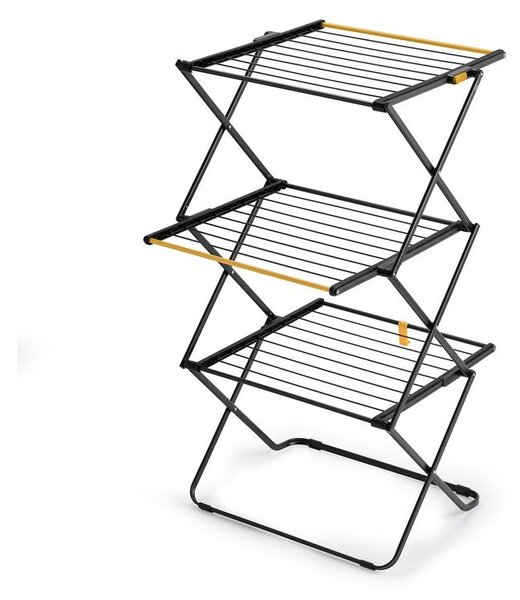 Uscător de rufe negru 16 m AirFrame – Joseph Joseph