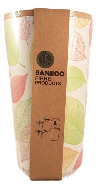 Recipient Verde L pentru depozitare, din fibre de Bambus