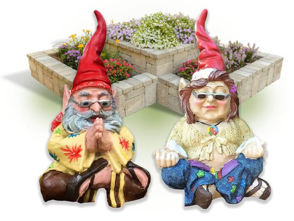 Cuplu De Pitici De Grădină Gnomestock