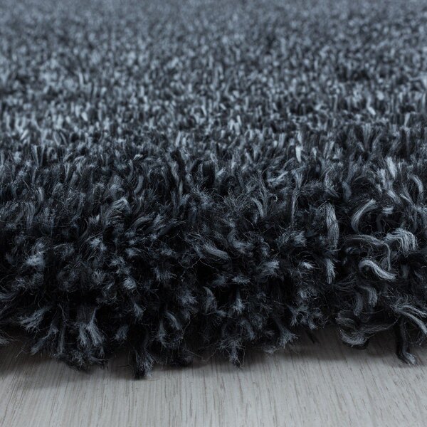 Covor gri antracit 60x110 cm Fluffy – Ayyildiz Carpets