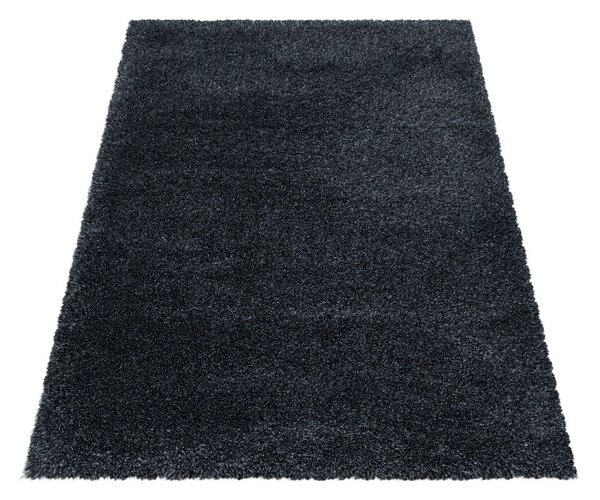 Covor gri antracit 60x110 cm Fluffy – Ayyildiz Carpets