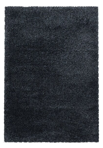 Covor gri antracit 60x110 cm Fluffy – Ayyildiz Carpets