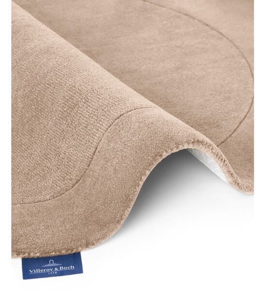 Covor bej țesut manual rotund din amestesc de lână ø 160 cm Kari Organic – Villeroy&Boch