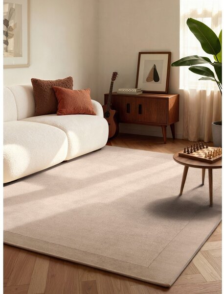 Covor bej țesut manual din amestesc de lână 120x180 cm Kari – Villeroy&Boch