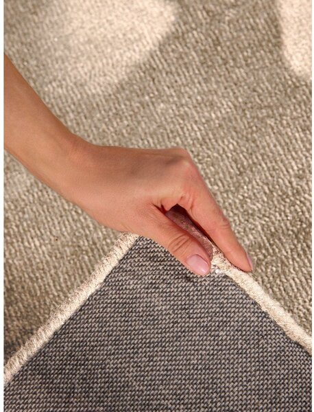 Covor bej țesut manual din amestesc de lână 120x180 cm Kari – Villeroy&Boch