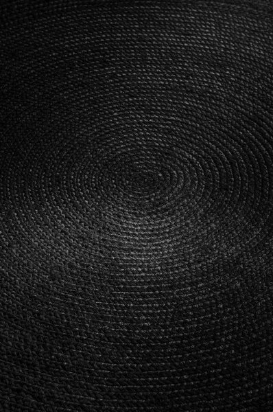 Covor negru reversibil/țesut manual rotund din iută ø 200 cm Braided – Hanse Home