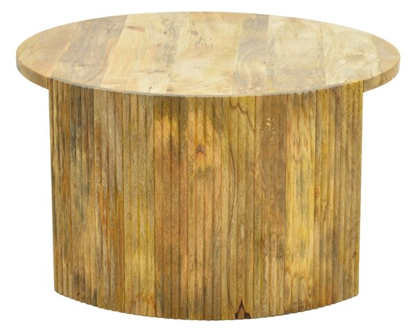 Masuta de cafea, Orban, Natural, 80x80x45 cm