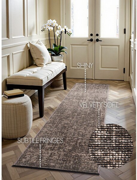 Covor tip traversă bej 80x250 cm Prisma – Elle Decoration