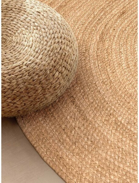 Covor în culoare naturală reversibil/țesut manual din iută 160x230 cm Braided – Hanse Home