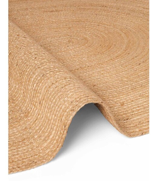 Covor în culoare naturală reversibil/țesut manual din iută 160x230 cm Braided – Hanse Home