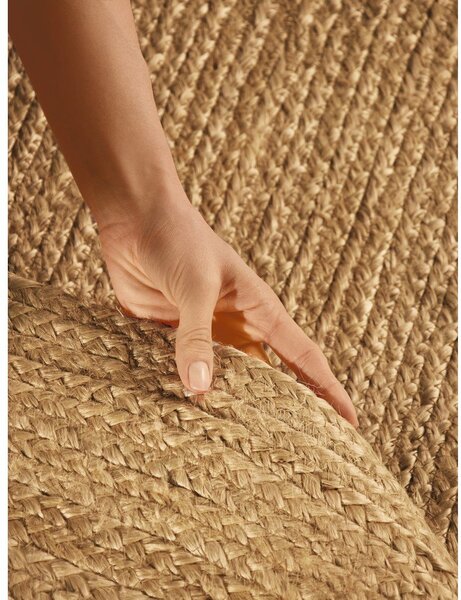 Covor în culoare naturală reversibil/țesut manual din iută 160x230 cm Braided – Hanse Home
