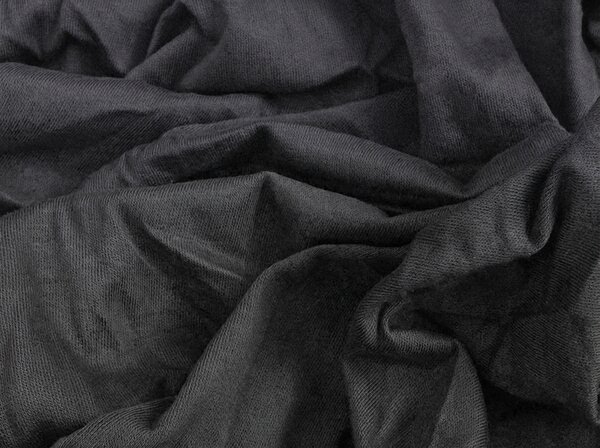 Cearsaf Jersey EXCLUSIVE cu elastic 90x200 cm gri inchis