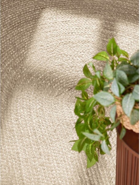 Covor în culoare naturală deschisă reversibil/țesut manual din iută 160x230 cm Braided – Hanse Home