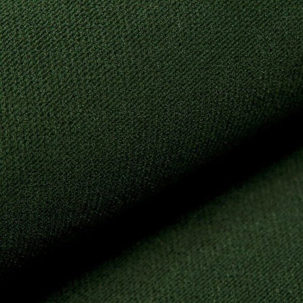 Pat boxspring MINOLA 160, stofa verde inchis - Kronos 14, cu saltele, topper si 2 lazi pentru depozitare