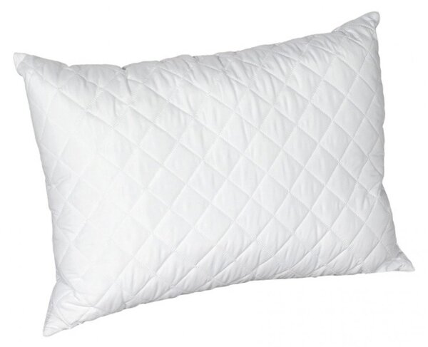 Perna matlasata ultrasonic Siena, Hypo-alergenica, dimensiunea 50x70 cm, alba