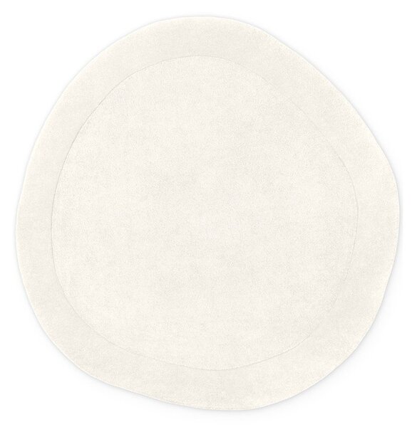 Covor crem țesut manual rotund din amestesc de lână ø 160 cm Kari Organic – Villeroy&Boch