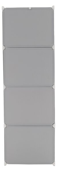 KONDELA Dulap modular pentru copii, gri / model pentru copii, HAKON
