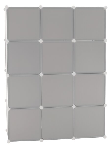 KONDELA Dulap modular pentru copii, gri / model pentru copii, HAKON