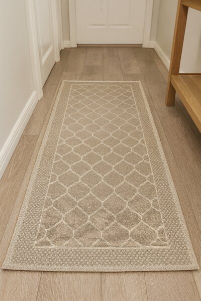 Covor buclat din bumbac, dimensiunea 80x300 cm, BBC06