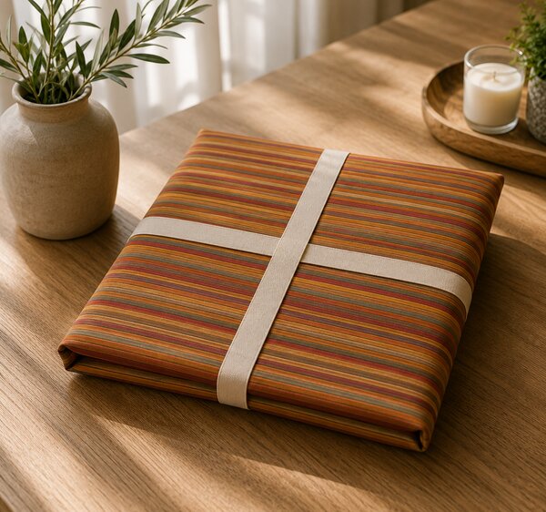 Față de masă pentru terasă și grădină Multicolor, protecție UV, 140x140 cm