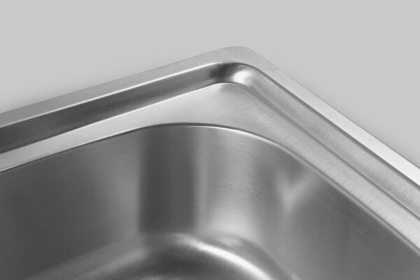 Aqualine Aqualine, Chiuveta inox 81x18x46 cm, AQ8146B