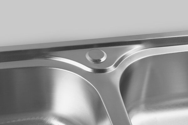 Aqualine Aqualine, Chiuveta inox 81x18x46 cm, AQ8146B