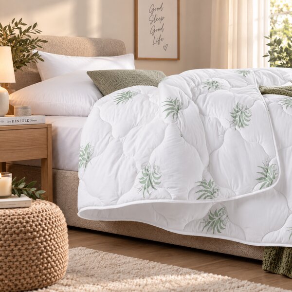 Pilotă de Iarnă Aloe Vera – 400 gr/mp, 200x220 cm