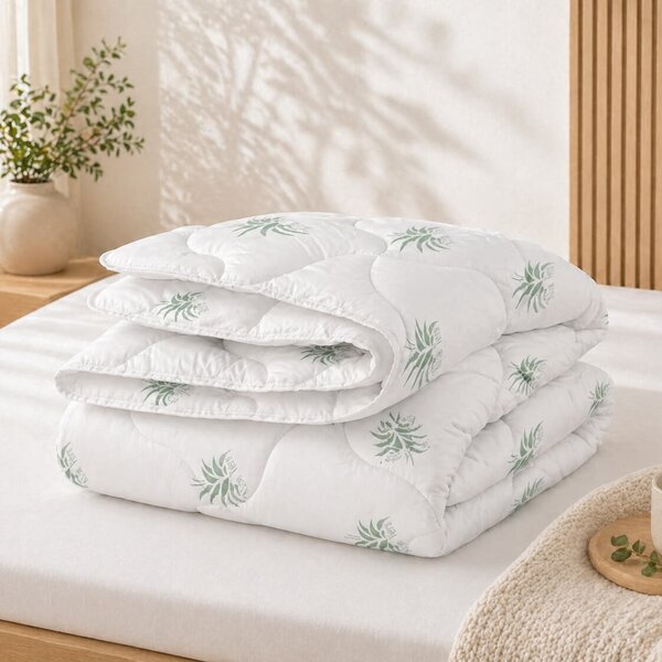 Pilotă de Iarnă Aloe Vera – 400 gr/mp, 200x220 cm