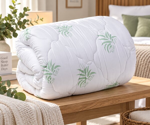 Pilotă de Iarnă Aloe Vera – 400 gr/mp, 200x220 cm