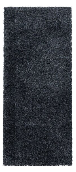 Covor tip traversă gri antracit 80x250 cm Fluffy – Ayyildiz Carpets
