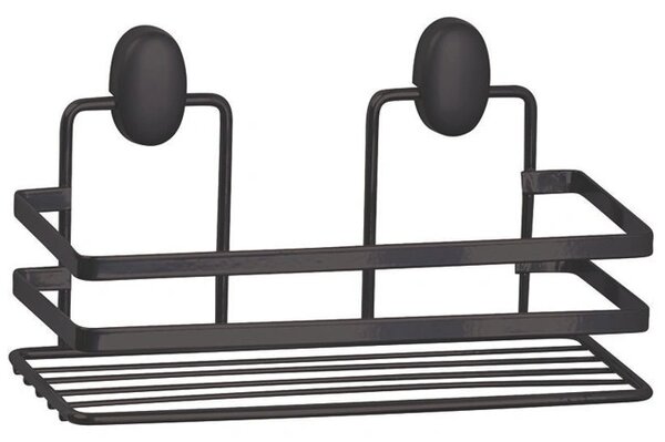 Etajera baie Cover Black, 1 polita, negru