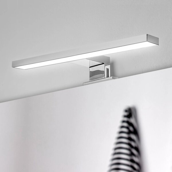 Lampa LED pentru Oglinda, 5W, 30cm, ABS cromat