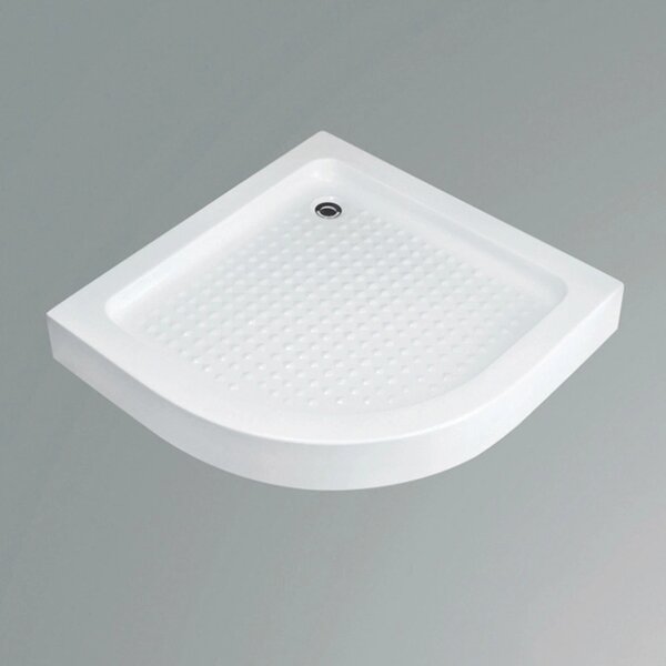 Cadita de dus semirotunda, material Acril (Dimensiuni cadita dus: 90 x 90 cm)