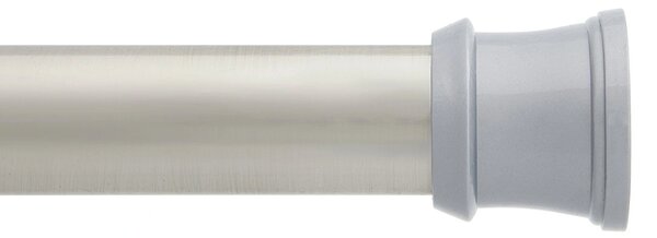 Bara perdea dus, extensibila, fixare rapida cu ventuze (Material: Metal, Tip produs: Bara dus, Lungime: 75 - 125 cm)