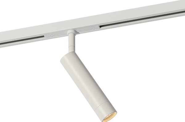 Spotlight modern alb pentru sistem de șine monofazat - Slimline Uzzy