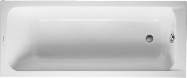 Duravit D-Code cada dreptunghiulară 170x70 cm alb 700098000000000