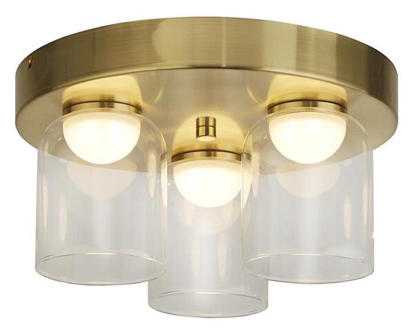 Searchlight 23083-3SB - Plafonieră LED HIGHBALL, 3xLED/5,3W/230V, diametru 30 cm