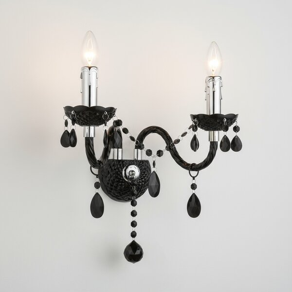 Lampa de perete EBT018-2W Black