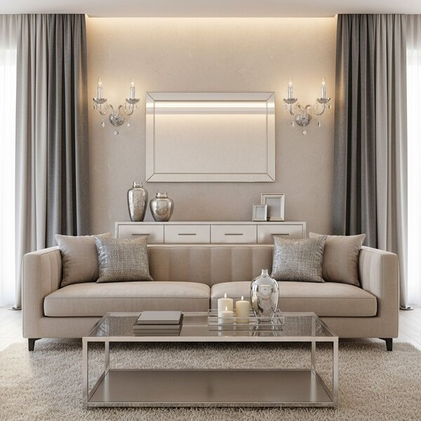Lampa de perete EBT019-2W Chrome