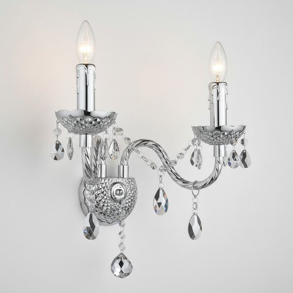 Lampa de perete EBT019-2W Chrome