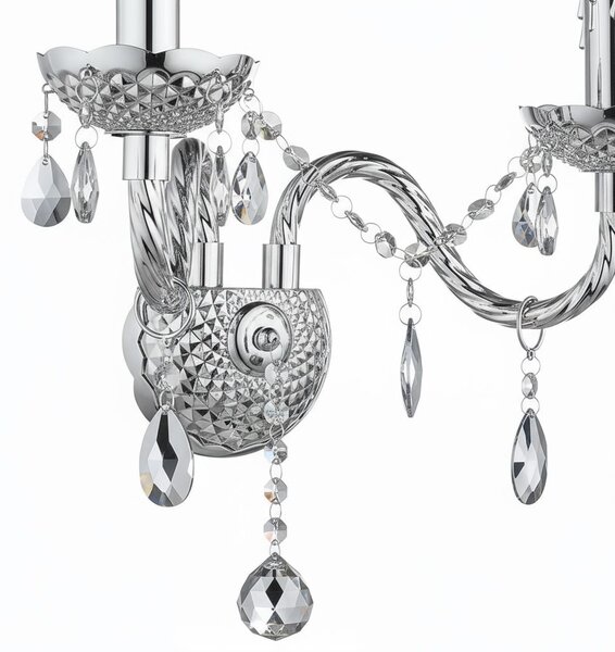 Lampa de perete EBT019-2W Chrome