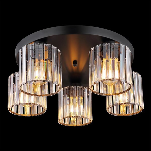 Lampă de tavan EBT023-5C BLACK