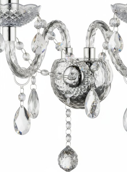 Lampa de perete EBT017-2W Transparent