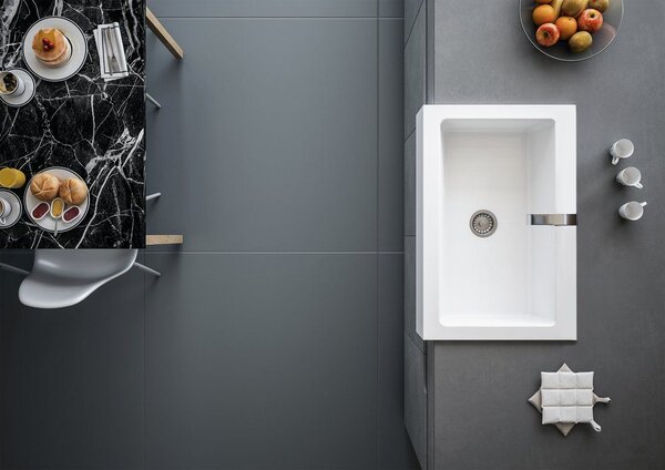 Sapho Arya chiuveta din ceramica 86x62 cm alb 50186