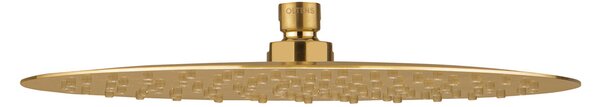 Oltens Vindel cap de duș 30x30 cm rotund auriu periat 37006810