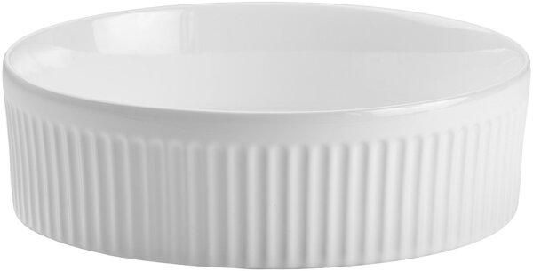 Comad Beyond lavoar 36x36 cm rotund de blat alb luciu BEYOND 2 WHITE ( E-6565 )