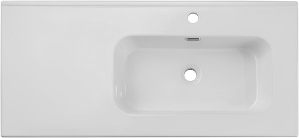 Comad Go 2 lavoar 101x46 cm dreptunghiular mobilier alb luciu GO 2 100CM R DP ( E-8095-100R )