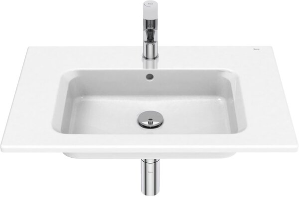 Roca Gap lavoar 70x46 cm dreptunghiular mobilier alb luciu A3279A7000
