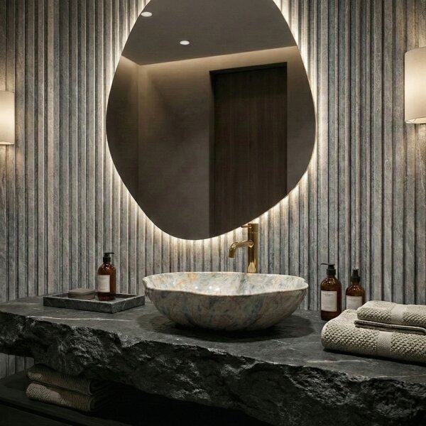 Lavoar pe blat Rea Pearl Ruststone